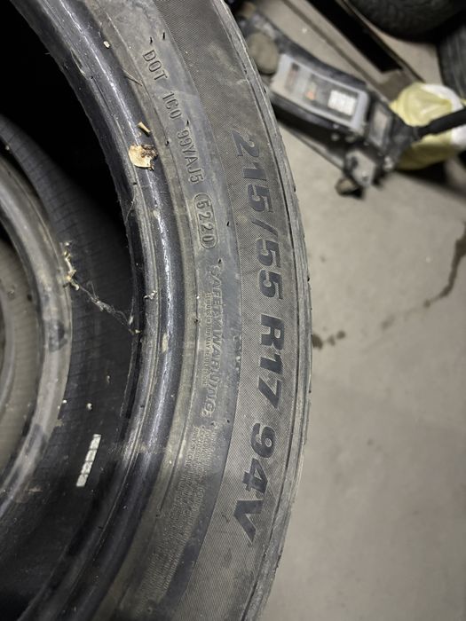 215/55/17 летние шины