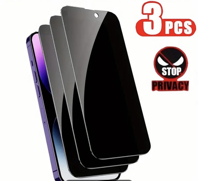 Затъмняващ стъклен протектор за Iphone