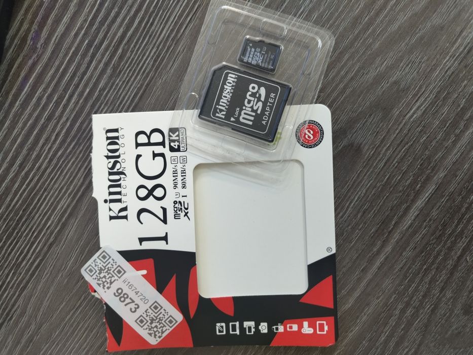Карта памяти. Micro SD 128 GB