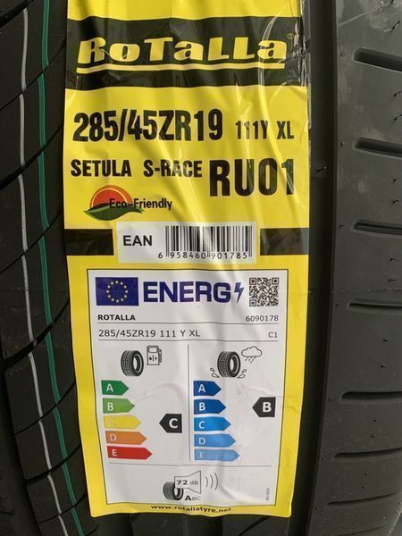 Нови летни гуми ROTALLA RU01 285/45R19 111Y XL НОВ DOT БОРД 2854519