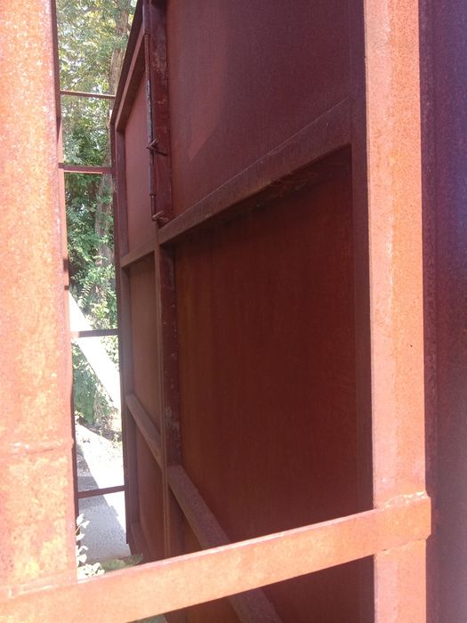 Ворота гаражные с рамкой