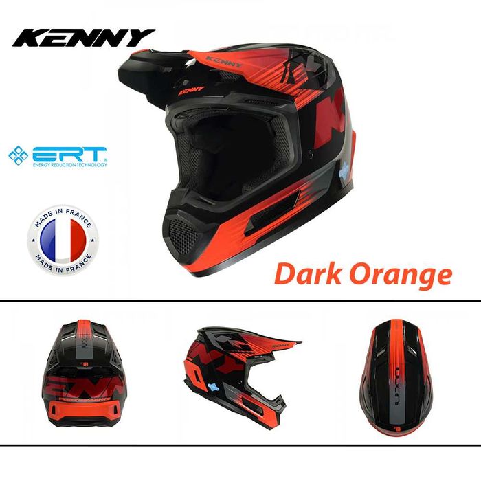 Кросова каска KENNY PERFORMANCE 2025, Full Face Сертифицирана, ФРАНЦИЯ