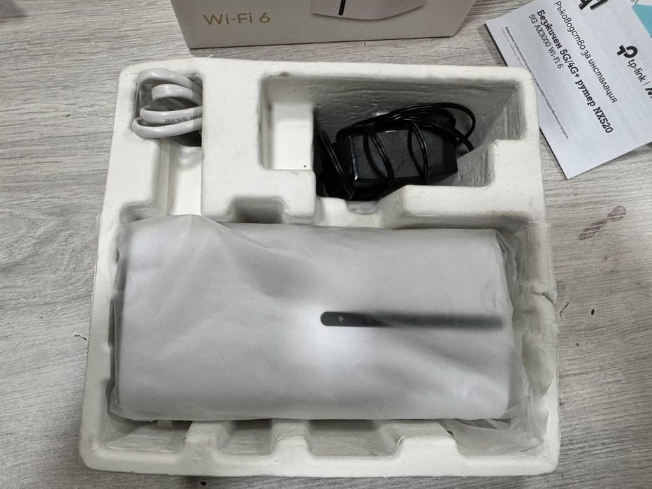 Рутер 5G Wi-Fi 6 TP-Link NX520 (към А1)