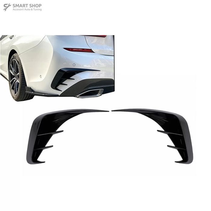 Prelungiri Extensii Bara Spate BMW Seria 3 G20 G21 G28 (2018-up) Negru