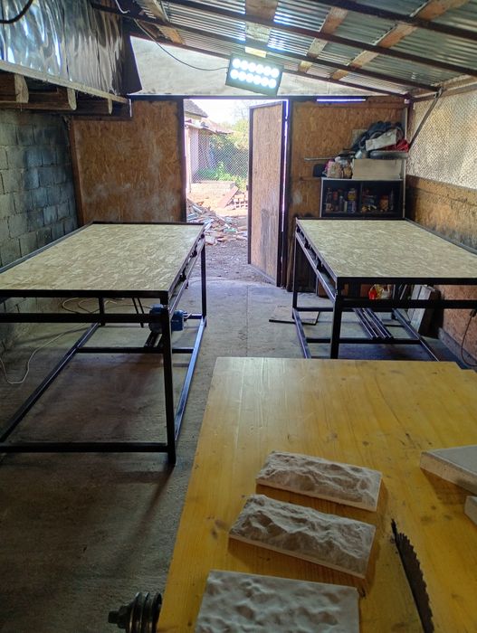 Masă vibrantă pavaj