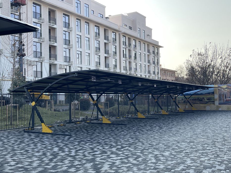 Quyosh panellari, elektromobillar uchun quvvatlash stansiyalari