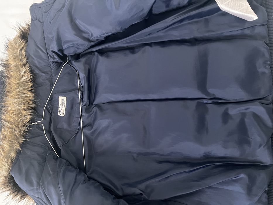 Vand geaca cu puf si pene, mar L-XL