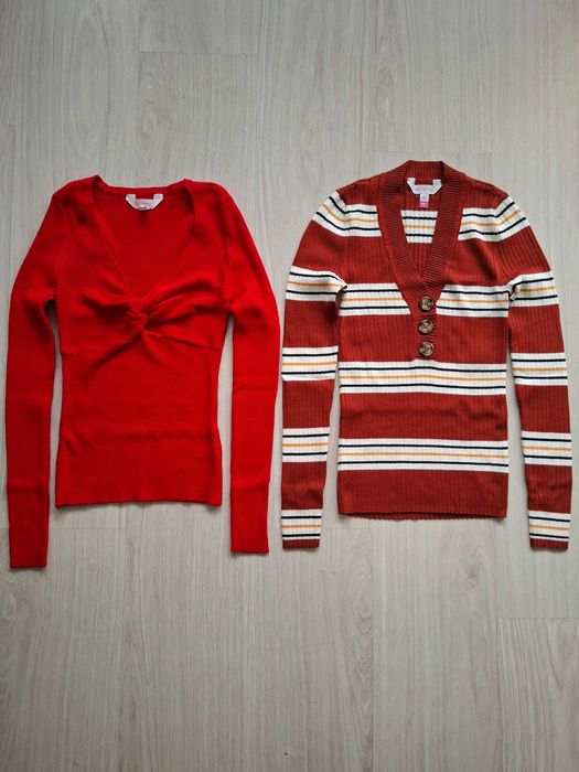 Дамски блузи с дълъг ръкав, чисто нови, размер XS