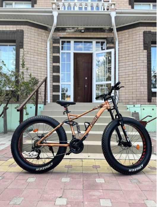Продам велосипед fatbike Cruzer ALLIGATOR двухосевой для гор и города