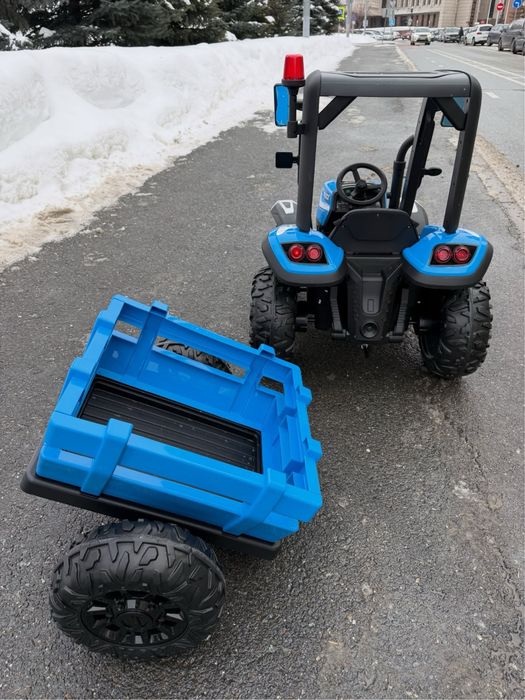 Bolalar traktori 24volt monitorli| pretseptli haqiqiy o’yin krashenniy