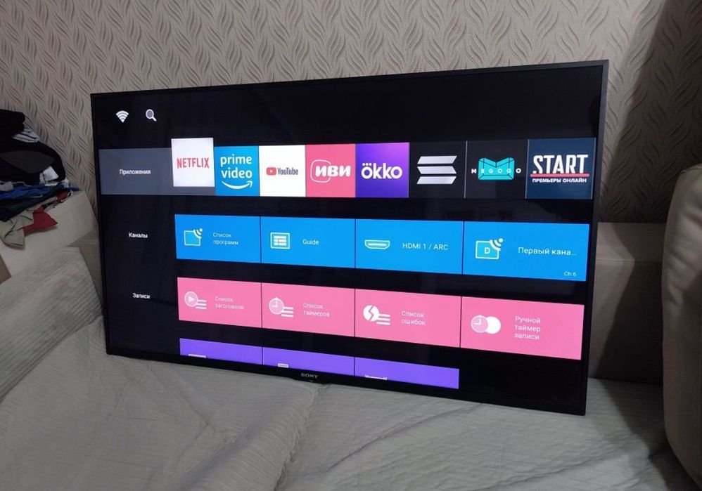 Sony Bravia 130 см smart tv телевизор