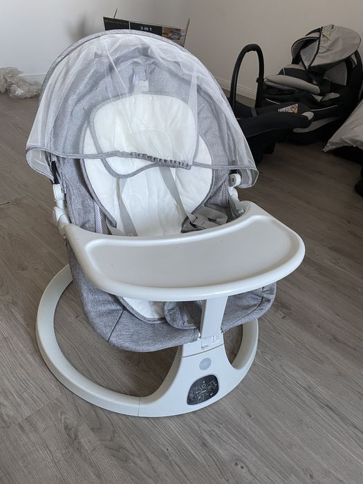 Шезлонг детский PEGAS серый