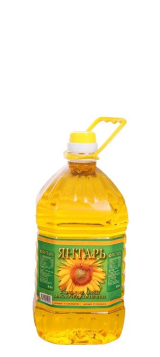 Масло подсолнечное нерафинированное