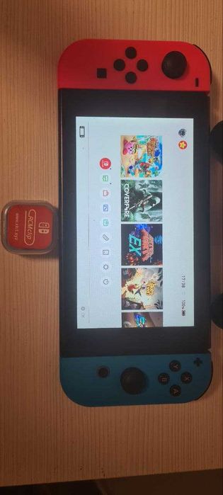 Nintendo Switch V1 MODAT – Pachet COMPLET + Accesorii + 256GB