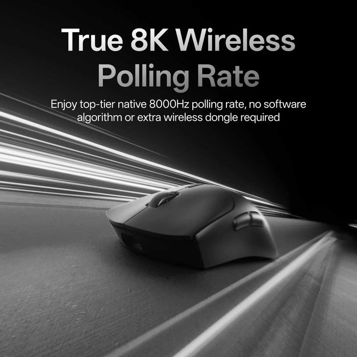 Rapoo VT7 Max Gen-2 8Khz-53g-750hrs Battery-3950Sensor-Nordic nRF54L15