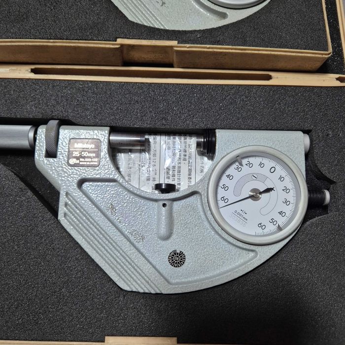 Set Pasametre Mitutoyo 0-25 25-50mm