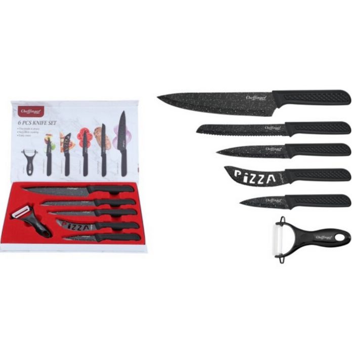 Комплект кухненски ножове – Cheffinger CF-MB08 от 6 части