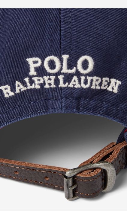 Шапка с козирка Polo Ralph Lauren - BEAR TWILL BALL