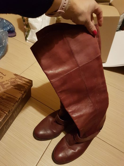 Cizme de piele naturala, 37