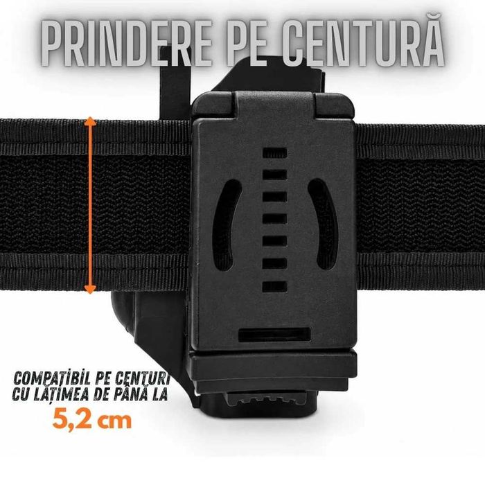 Toc pistol Carpați pentru stângaci – purtare pe mâna stângă