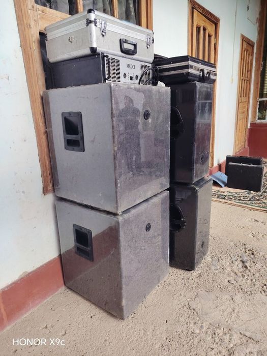 Aparatura kalonka mekrafon behrinjir pultlar latr  chamadonlar utib be