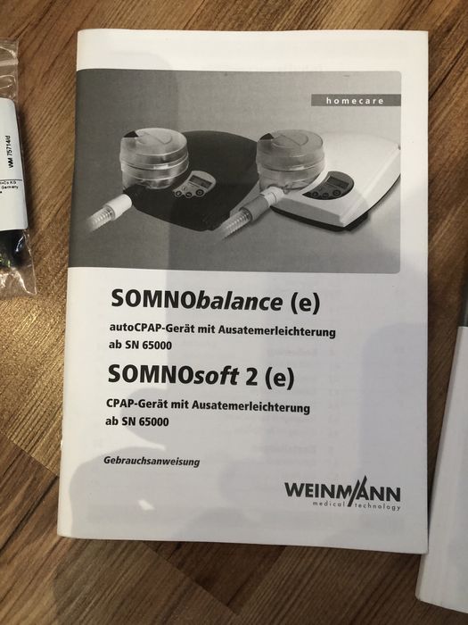 CPAP (СИПАП) аппарат Weinmann SOMNOBalance E