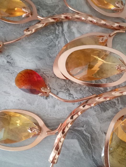 Люстра Турецкая, хрусталь, в отличном состоянии