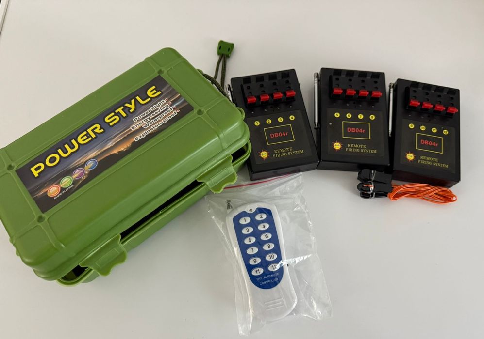 Sistem wireless declanșare artificii