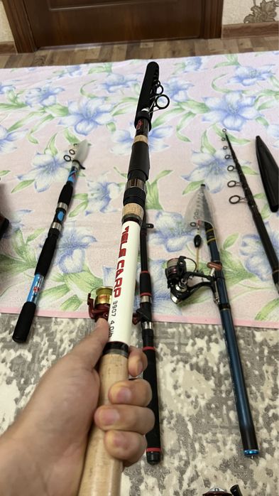 Удочки и спининг катушки