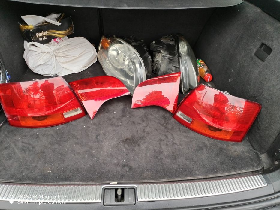 Grilă și faruri Audi A4 B7