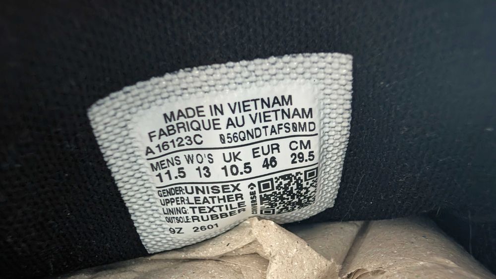 Converse Chuck Taylor Lo A16123C - EU 46 - чисто нови