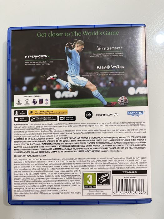 Продаю игру на пс 5 ФК 24