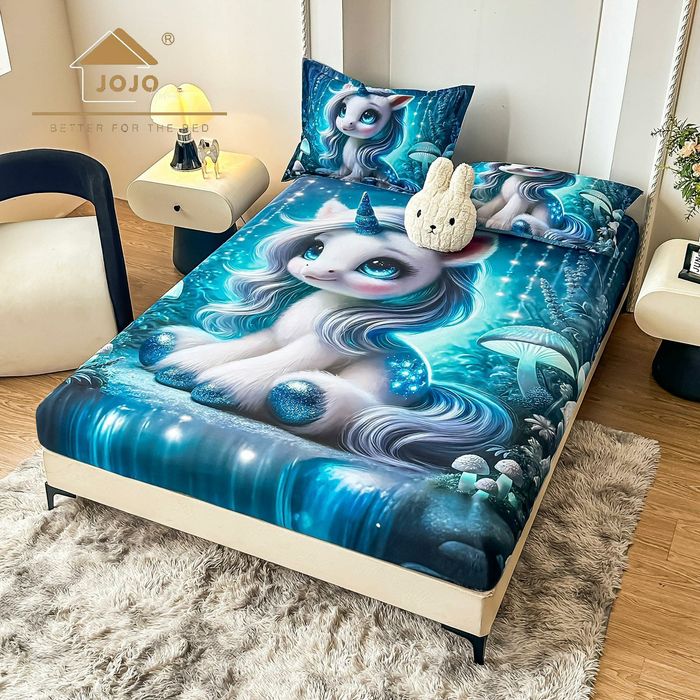 Set huse pat+2 fete de perna