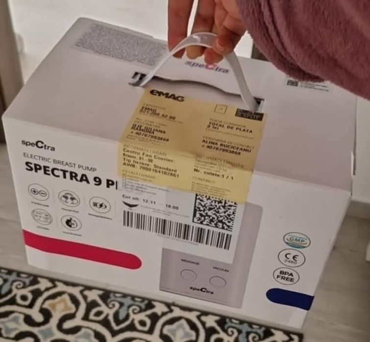 Pompa de san electrica Spectra 9 Plus – aproape noua