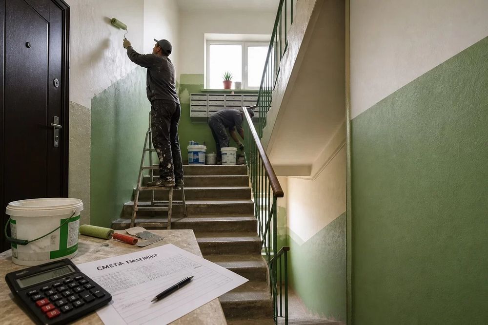 Ремонт в подъездах