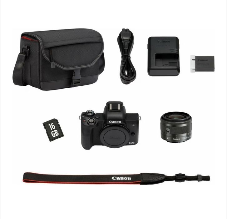 Canon EOS M50 MARK II-stare impecabilǎ, ca nou, foarte putin utilizat