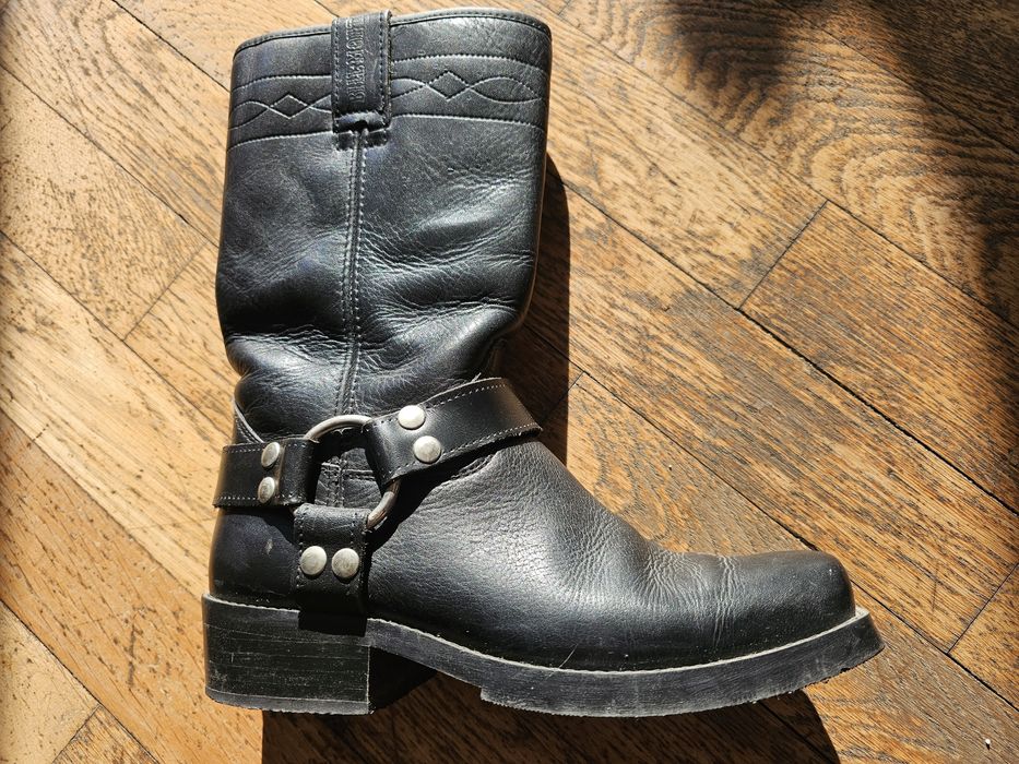 Cizme western cowboy Bill Montana biker mărimea 40