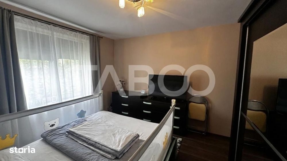Apartament mobilat utilat 2 camere 2 locuri de parcare Calea Cisnadiei