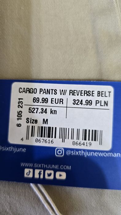 Pantaloni dama cargo