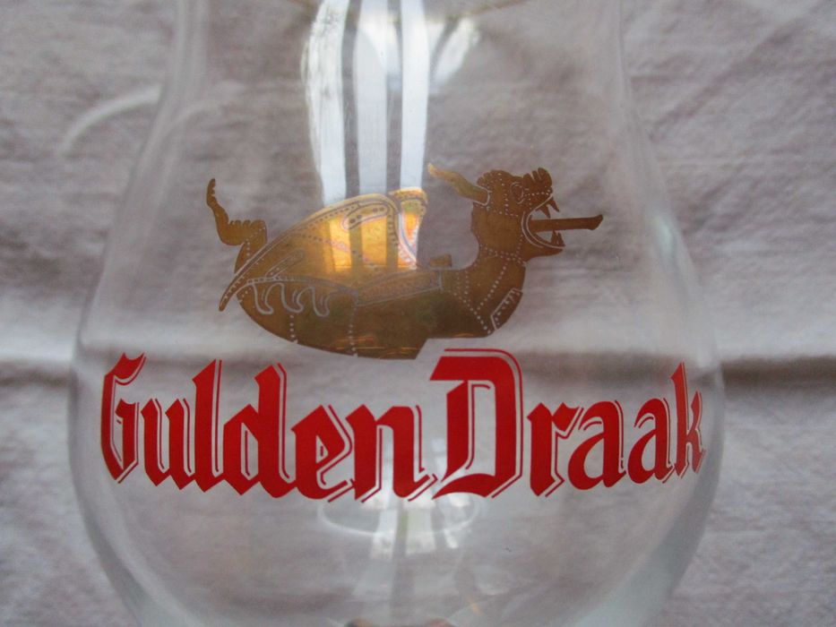 Pahar Gulden Draak, bere belgiană, tulip glass