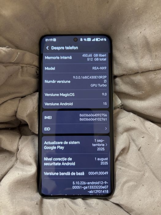 Vand  Honor 90 impecabil