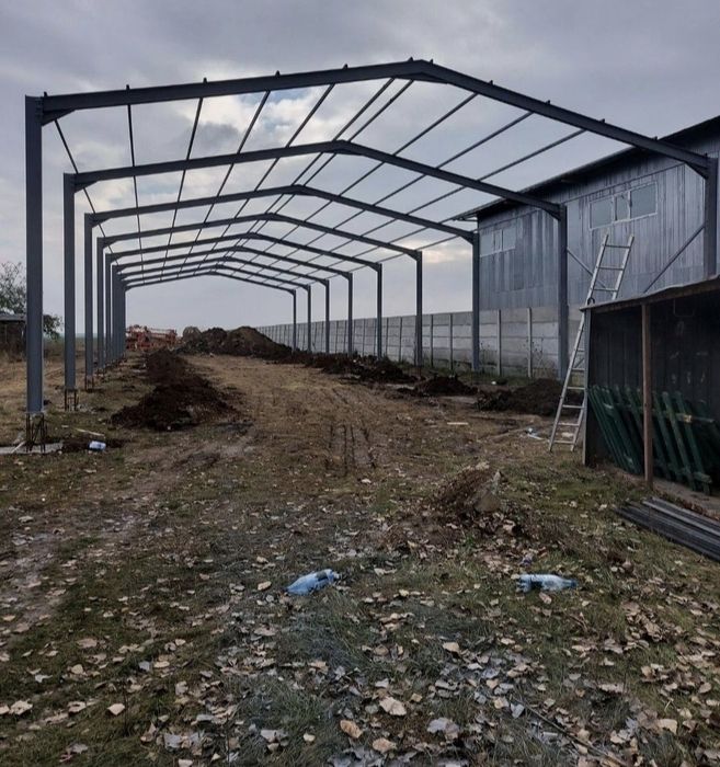 Vând hale metalice dif dimensiuni