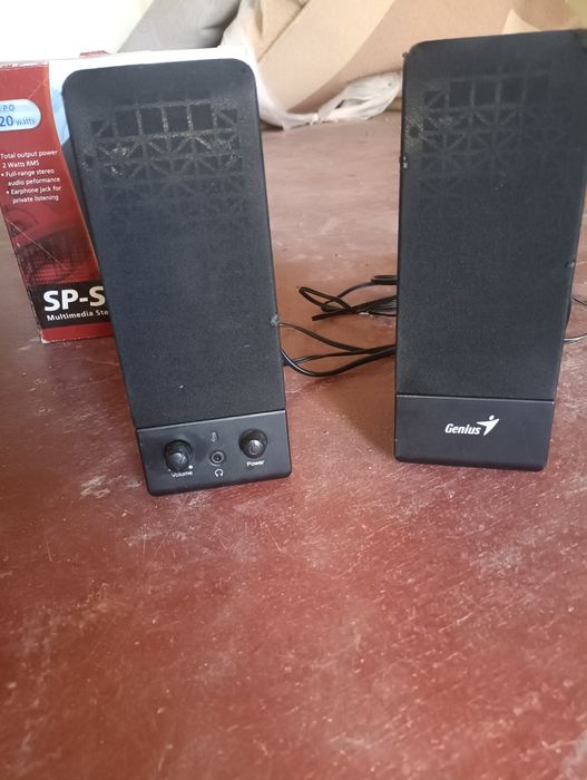 Колонки Genius SP-S120 в коробке, рабочие