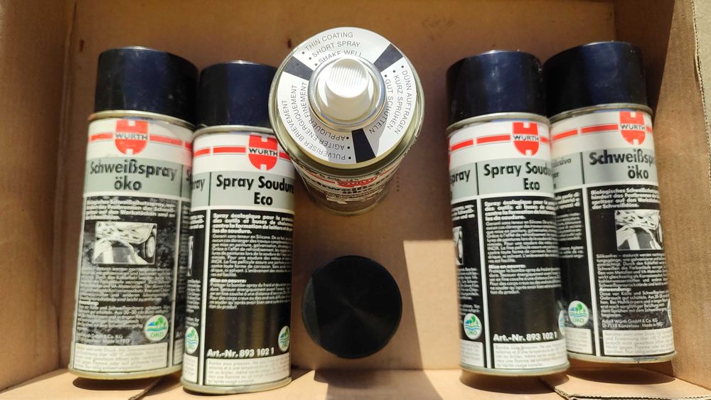 Защитен заваръчен спрей за защита на детайлите и дюзата от пръски