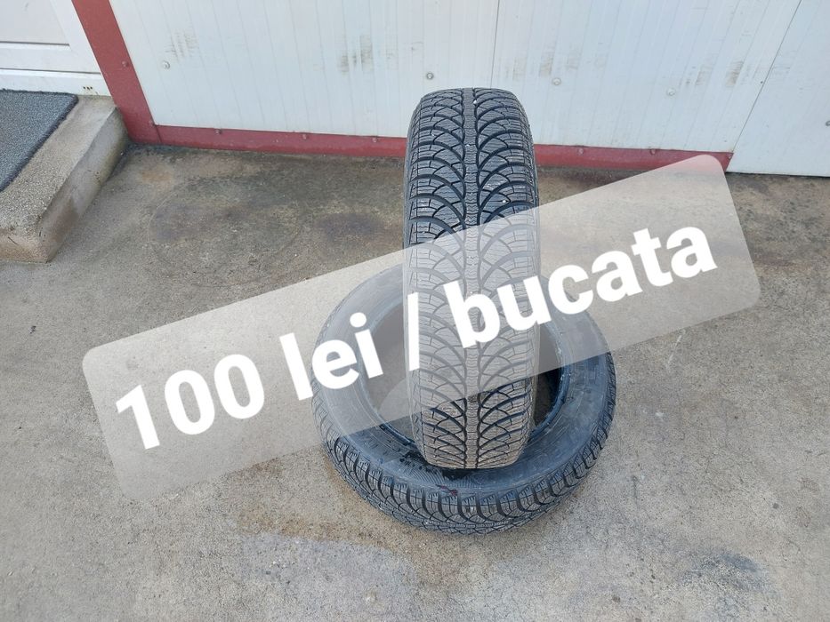 100 lei bucata! Doua anvelope M+S/IARNA 165 65 15 Fulda dot 2022! 7 mm