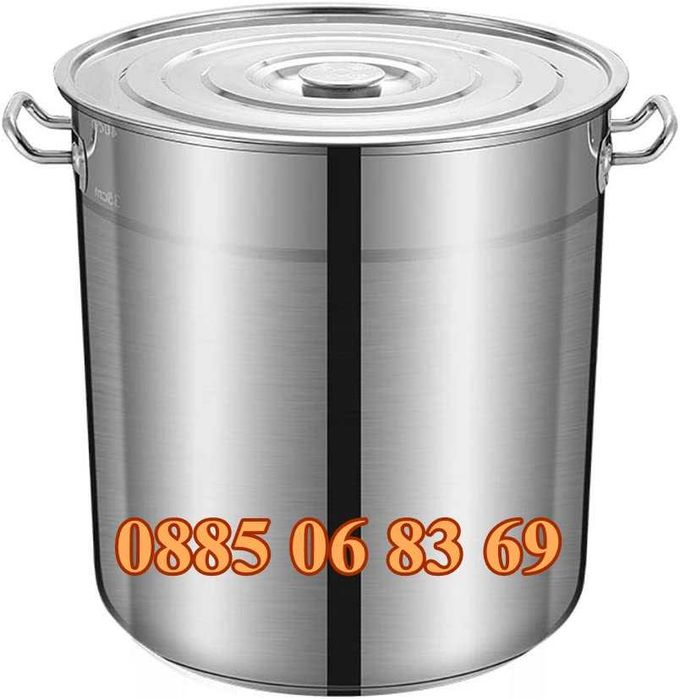 Неръждаем Казан 130 литра, неръждаема тенджера 130 литра за готвене