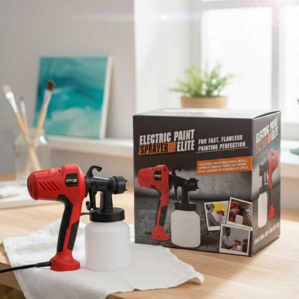 Електрически пистолет за боядисване Electric Paint Sprayer,400W,800 ml