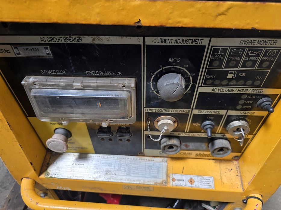 Aparat de Sudura cu generator motor kubota