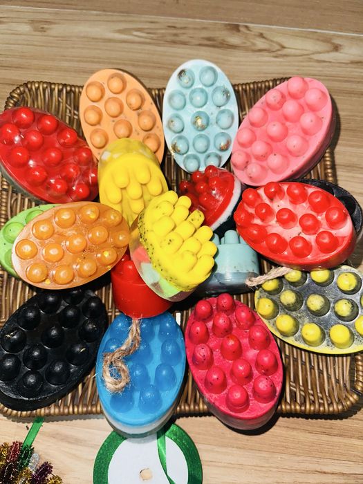 Подарочное большое мыло с различными доьавками