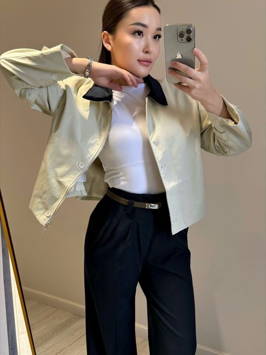 Тренч укороченый